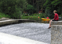 Jez ve Štěkni slouží k tréninku sportovního vodáctví